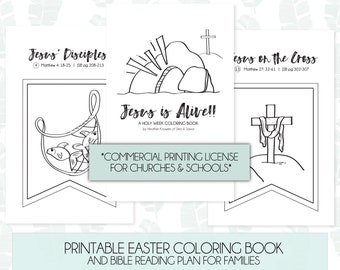 Holy 7 days pursuits Etsy picture regarding Holy Week Activities Printable identify Holy 7 days routines Etsy